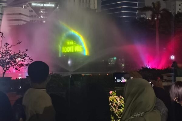 Monas Siap Sambut 2026 dengan Air Mancur Menari & Video Mapping